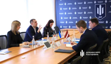 Керівництво ДБР провело робочу зустріч з Надзвичайним і Повноважним Послом Латвійської Республіки в Україні та Третім секретарем Посольства Латвійської Республіки в Україні