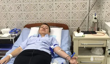 Працівники Теруправління ДБР у Львові вкотре здали кров для поранених захисників Украіни (1)