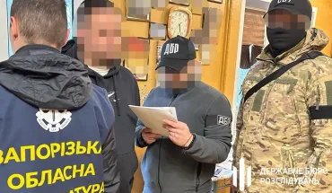 У Запоріжжі ДБР повідомило підозру правоохоронцю, який вимагав хабар за закриття провадження за ухилення від військової служби (2)