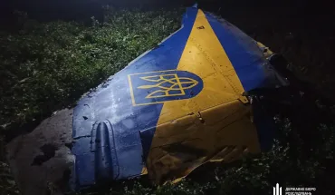 ДБР з’ясує причини падіння військового літака на Вінниччині, який знищував ворожі безпілотники (1)